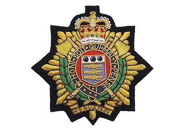 Royal Logistic corp Bullion Wire Blazer Badge