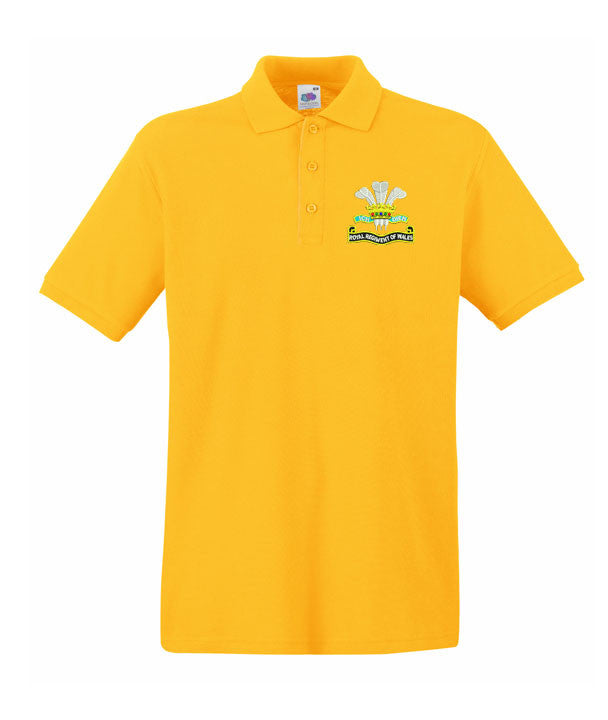 Royal Regiment Of Wales Polo Shirts