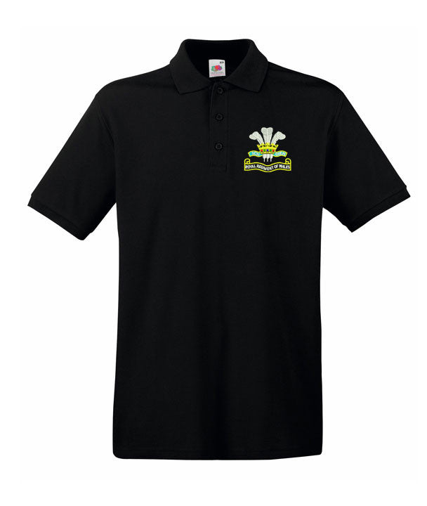 Royal Regiment Of Wales Polo Shirts