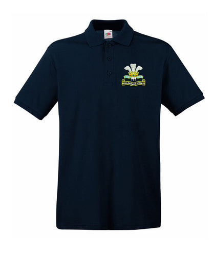 Royal Regiment Of Wales Polo Shirts