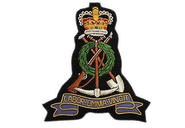 Royal Pioneer corp Bullion Wire Blazer Badge