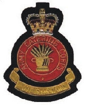 Army Catering corp Blazer Badges