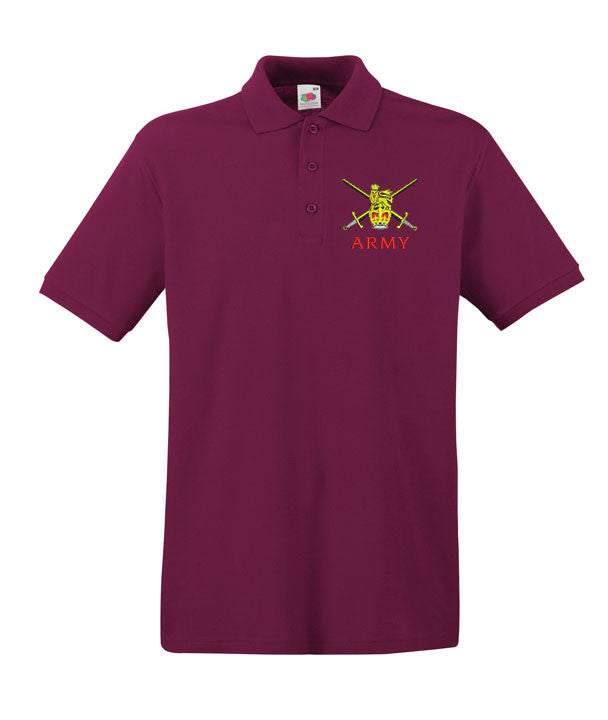 Army polo shirts