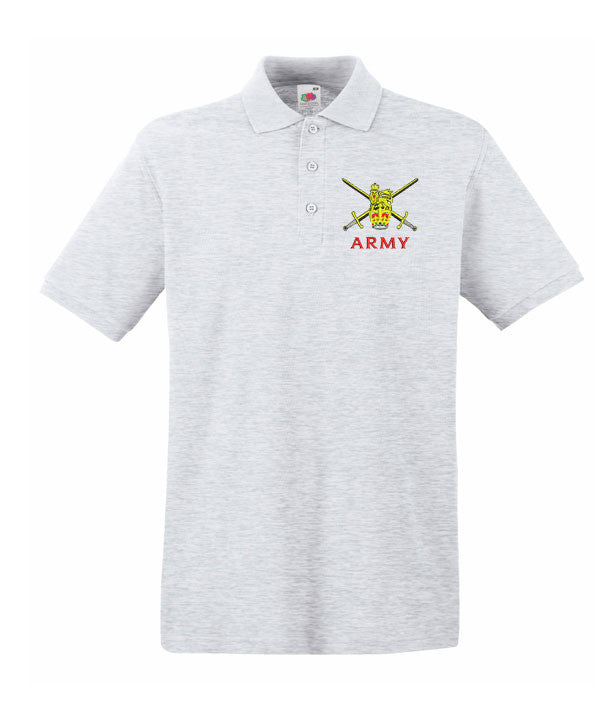 Army polo shirts