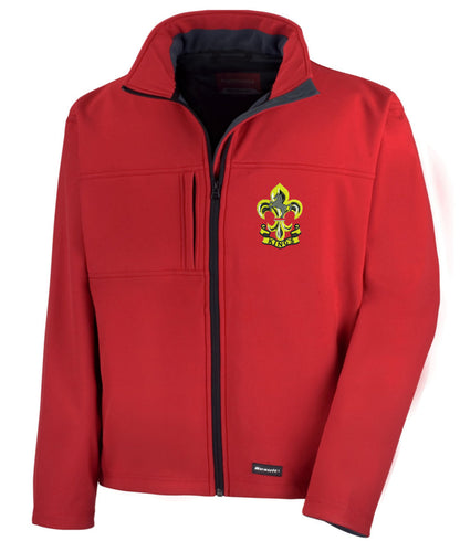 The Kings Regiment soft shell jacket